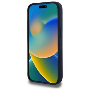 RED BULL dėklas skirtas Apple iPhone 15 Pro Max compatible skirtas MagSafe RBHMP15X24SIHSRV (Silicone Horizontal Centered Logo) mėlynos spalvos - Image 4