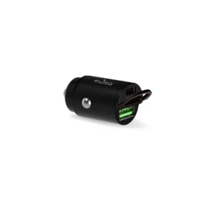 Puro Mini 30W Power Delivery USB-C USB-A automobilinis įkroviklis - juodos spalvos - Image 3