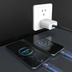 Dudao L3F 2in1 kabelis 100W 1.2m 2 x USB-C - juodos spalvos - Image 6