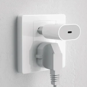 Dudao A14EUC PD 20W USB-C laidinis įkroviklis su kabelis - baltos spalvos - Image 5