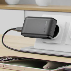 Acefast A100 65W GaN 2 USB-C+ USB-A įkroviklis Ultra Slim - juodos spalvos - Image 9