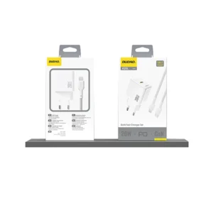 Dudao A26 PD20W GaN USB-C įkroviklis - baltos spalvos - Image 4