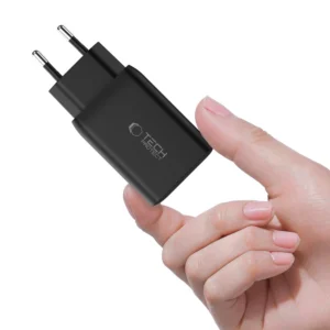 Tech-Protect NC45W-GAN 2-PORT PD45W laidinis įkroviklis - juodos spalvos - Image 5