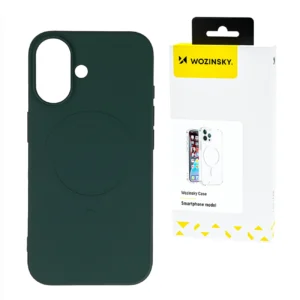 Liquid Silicone MagSafe for Samsung Galaxy S25 Plus - dėklas telefonui žalios spalvos