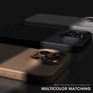 Wozinsky Carbon Fiber with MagSafe for Samsung Galaxy S25 - dėklas telefonui rudos spalvos - Image 4