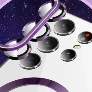 Dėklas Wozinsky Electroplated Magsafe Samsung Galaxy S24 FE - dėklas telefonui rožinės spalvos - Image 9