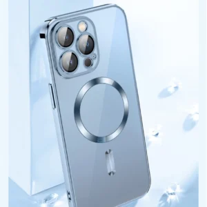 Dėklas Wozinsky Electroplated Magsafe Samsung Galaxy S24 FE - dėkals telefonui aukso spalvos - Image 6