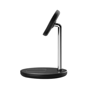 Įkrovimo stotelė Tech-Protect QI15W-A39 2in1 MagSafe - juodos spalvos - Image 4