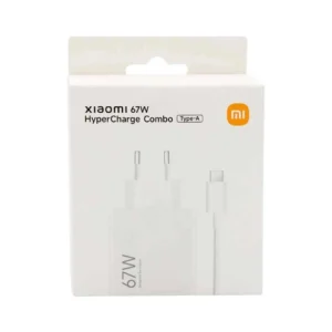 Laidinis įkroviklis Xiaomi BHR9465EU 67W 6.2A USB-A z kablem USB-C - baltos spalvos - Image 3