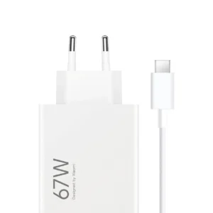 Laidinis įkroviklis Xiaomi BHR9465EU 67W 6.2A USB-A z kablem USB-C - baltos spalvos - Image 4