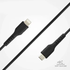 SBS TECABLELIGTC1K USB-C - Lightning kabelis 1m - juodos spalvos - Image 5