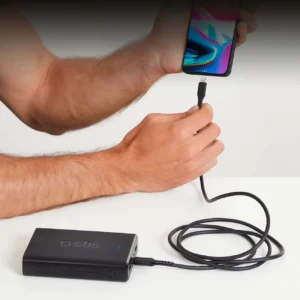 SBS TECABLELIGTC1K USB-C - Lightning kabelis 1m - juodos spalvos - Image 6