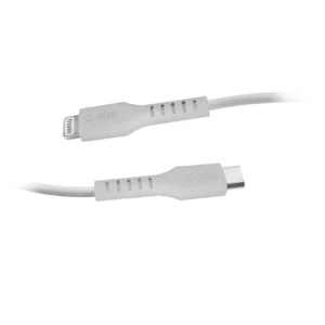 SBS TECABLELIGTC1W USB-C - Lightning kabelis MFi Certified, 1m - baltos spalvos - Image 3