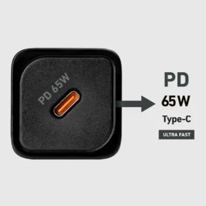 SBS TETRGAN1C65W 65W GaN Power Delivery įkroviklis - juodos spalvos - Image 9