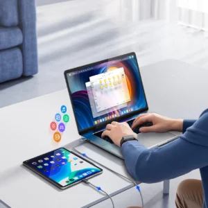 Orico CDX 100W 5A Power Delivery USB-C - USB-C 1m kabelis - baltos spalvos - Image 6