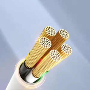 Orico CDX 100W 5A Power Delivery USB-C - USB-C 1m kabelis - baltos spalvos - Image 7