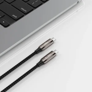Tech-Protect UB10T Ultraboost USB-C PD240W/QC4.0 kabelis 100cm - juodos spalvos - Image 4