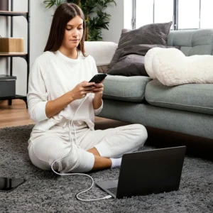 kabelis Tech-Protect Ultraboost Lite USB-C PD60W/3A 200 cm - pilkos spalvos - Image 6