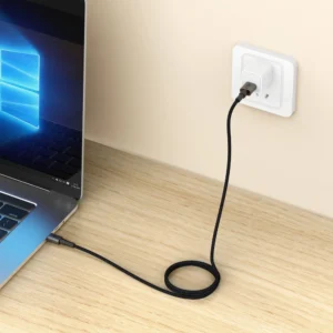 Tech-Protect Ultraboost DNA USB-A / USB-C kabelis 15W/3A 300cm - pilkos spalvos - Image 6