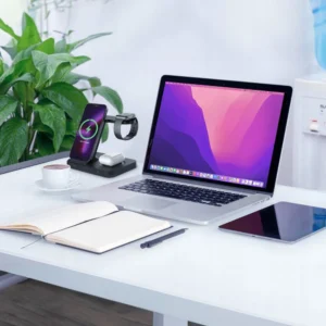 Tech-Protect QI15W-A37 3in1 belaidis įkroviklis 15W - juodos spalvos - Image 9