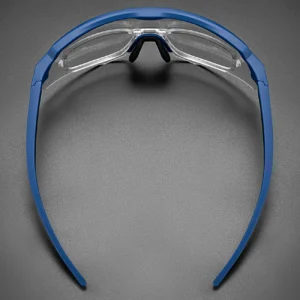 Rockbros Polarized dviratininko akiniai su UV apsauga ir Corrective Insert - pilkos spalvos - Image 6