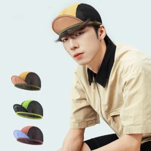 Rockbros Cycling Cap su Visor, Helmet Cover - Yellow - Image 9