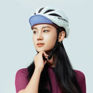Rockbros Cycling Cap su Helmet Visor - Red - Image 4