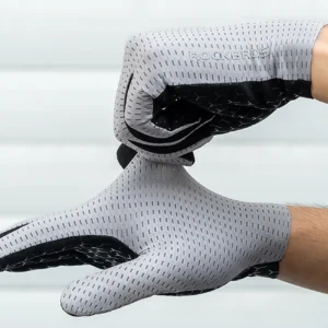 Rockbros Breathable Full Finger Cycling pirštinės, dydis: XXL - pilkos spalvos - Image 3