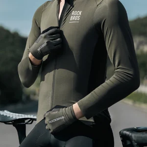 Rockbros cycling pirštinės spring/summer/autumn, full, size: M - juodos spalvos - Image 9