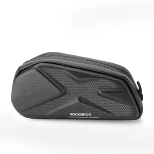 Rockbros Bike Bag, Rigid, Frame, Top Tube, 1.4l - juodos spalvos