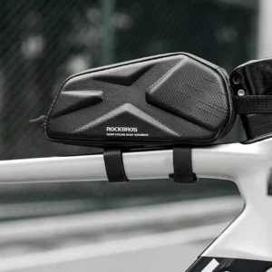 Rockbros Bike Bag, Rigid, Frame, Top Tube, 1.4l - juodos spalvos - Image 7