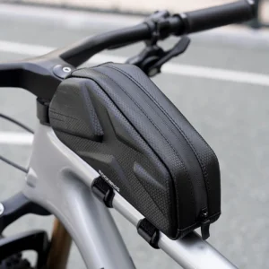 Rockbros Bike Bag, Rigid, Frame, Top Tube, 1.4l - juodos spalvos - Image 8