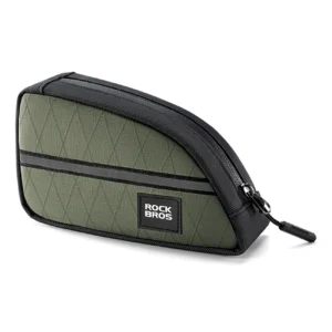 Rockbros Triangle Bike Frame Bag 0.8l - žalios spalvos