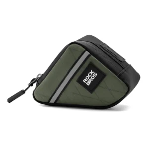 Rockbros Triangle Bike Frame Bag 0.25L - žalios spalvos
