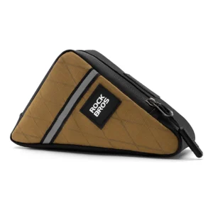 Rockbros Triangle Bike Frame Bag 0.3l - rudos spalvos