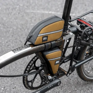 Rockbros Triangle Bike Frame Bag 0.3l - rudos spalvos - Image 4