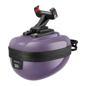 Rockbros Rigid Hard Shell Compact Saddle Bag 0.4l - violetinės spalvos