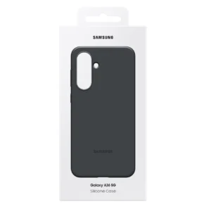 Samsung Silicone EF-PA366CBEGWW for Samsung Galaxy A36 5G - dėklas telefonui juodos spalvos - Image 6