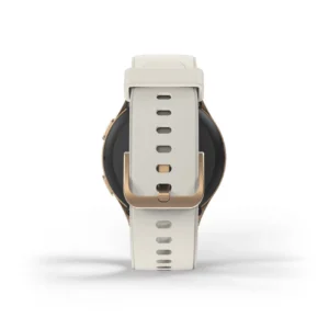 Hama 8900 GPS AMOLED išmanusis laikrodis 1.32" su Beige silikonine apyranke - aukso spalvos - Image 6