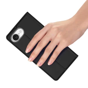 Dux Ducis Skin Pro Apple iPhone 16e dėklas - juodos spalvos - Image 9