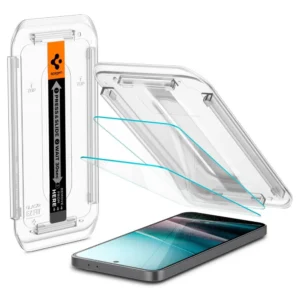Spigen Glas.TR "Ez Fit" apsauginis stiklas 2-pack for Samsung Galaxy A36 5G - Transparent - Image 9