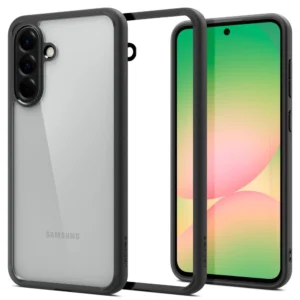 Spigen Ultra Hybrid Samsung Galaxy A56 5G - Matte dėklas telefonui juodos spalvos - Image 3