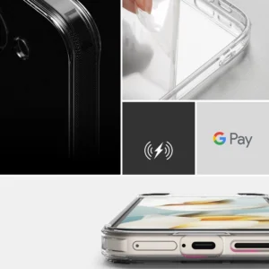 Ringke Fusion Google Pixel 9A - dėklas telefonui skaidrus - Image 6