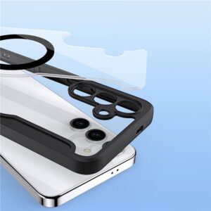 Dux Ducis atverčiamas dėklas SKIN X PRO suderinamas su MagSafe skirtas Samsung Galaxy S24 Plus juodos spalvos - Image 5