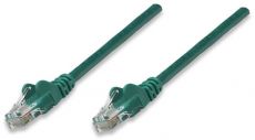INTELLINET LAN Cable, Cat5e, UTP RJ45, 1.5 m, Green, 338417