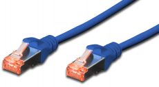 DIGITUS SFTP LAN kabelis, patch 6 cat, 0.25m, blue, 2xRJ45, DK-1644-0025/B