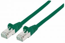 INTELLINET LSOH Network Cable, Cat6, SFTP RJ45 Male / RJ45 Male, 1.0 m (3 ft.), Green, 735322