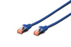 DIGITUS SFTP LAN kabelis, patch 6 cat, 1.0m, blue, 2xRJ45, DK-1644-010/B