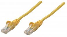 INTELLINET Premium LAN Cable, Cat6, UTP 100% Copper, RJ45, 1.5 m, Yellow, 738545