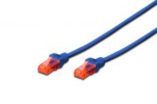 DIGITUS UTP LAN kabelis, patch 6 cat, 3.0m, blue, 2xRJ45, DK-1617-030/B 